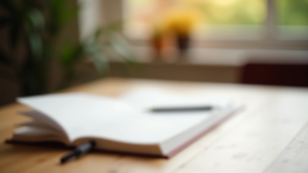 Close-up van een notitieblok met assertiviteitsnotities